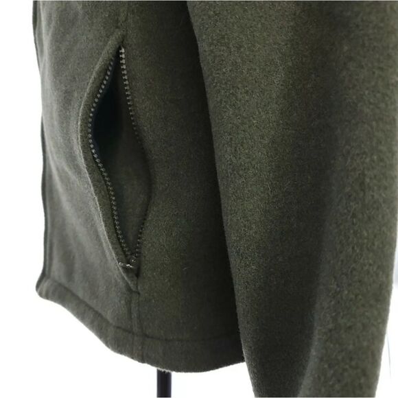 Woolrich Wool Blend Long Sleeve Green Jacket - Picture 9 of 12